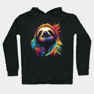 Sloth Smiling Hoodie